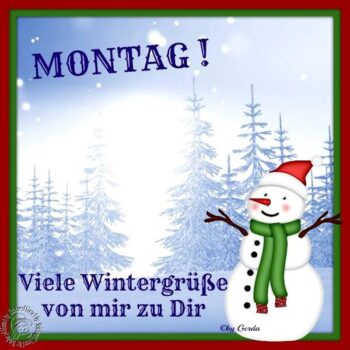 ᐅ montag bilder winter | Dienstag GB Pics, Gästebuchbilder